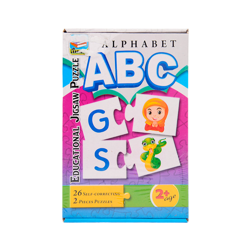 2392 JR.LEARNERS EDUCATIONAL JIGSAW PUZZLE ALPHABETS Default Title - MamasJan Toys