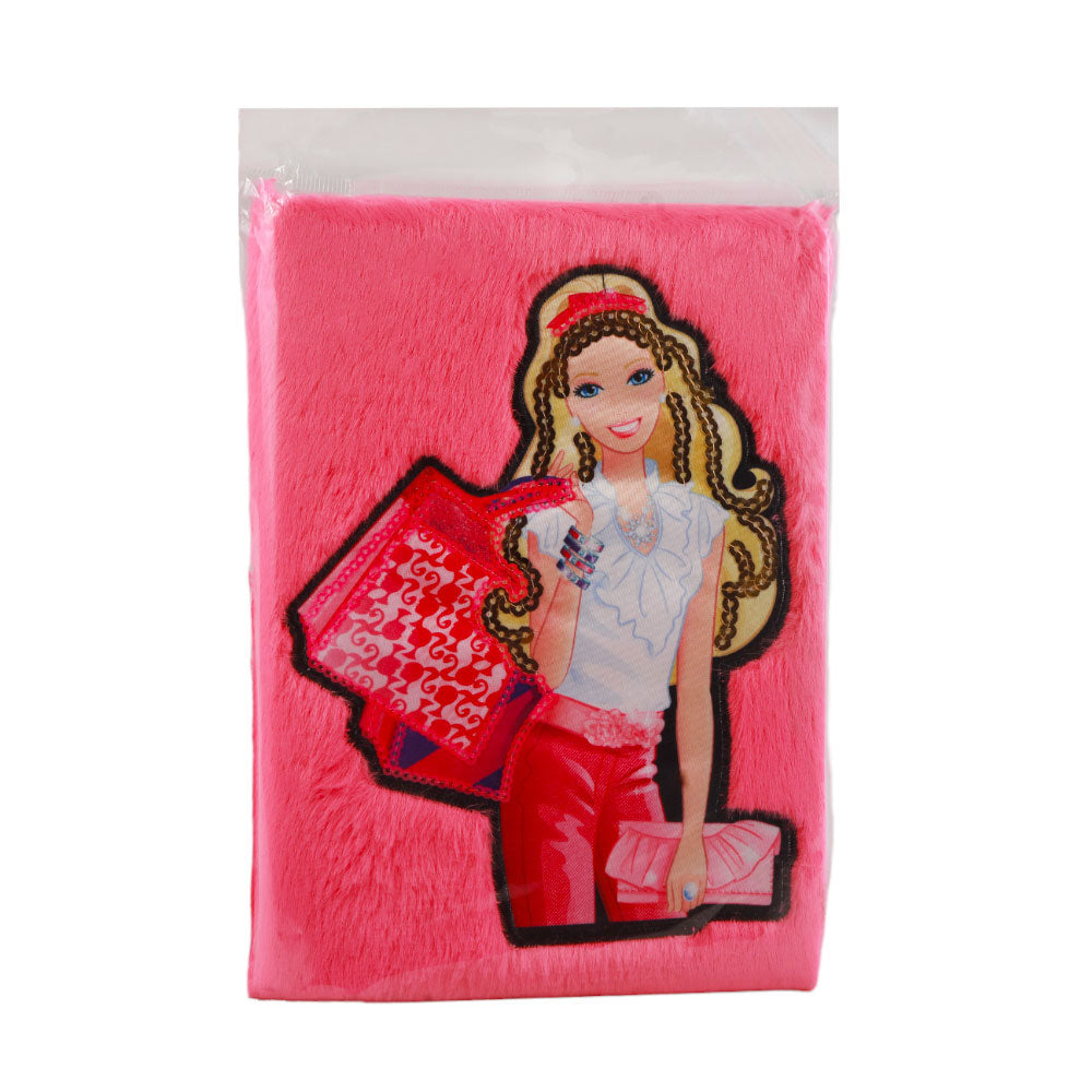 12-226 NOTE BOOK FURR BARBIE Default Title - MamasJan Toys