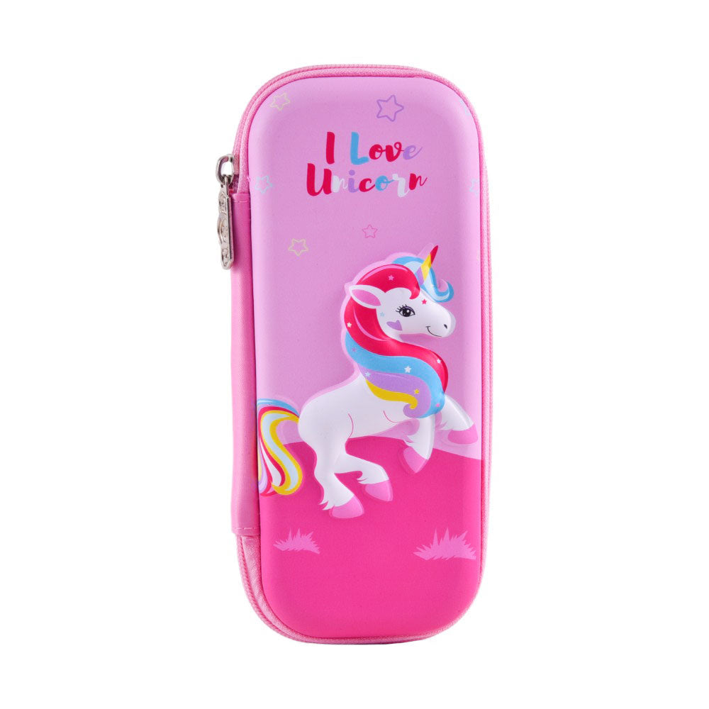 PENCIL CASE I LOVE UNICORN Default Title - MamasJan Toys