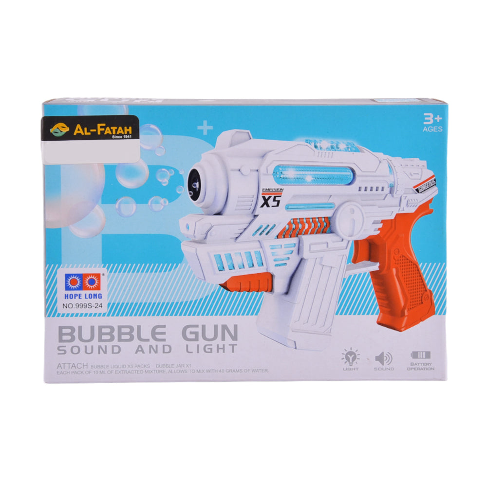 999S-24 SOUND & LIGHT BUBBLE GUN Default Title - MamasJan Toys