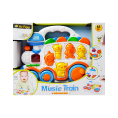 5821 MUSICAL CARTOON TRAIN ENGINE Default Title - MamasJan Toys