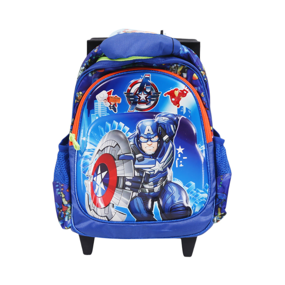 7813 SCHOOL TROLLEY BAG AVENGERS 12INCH Default Title - MamasJan Toys