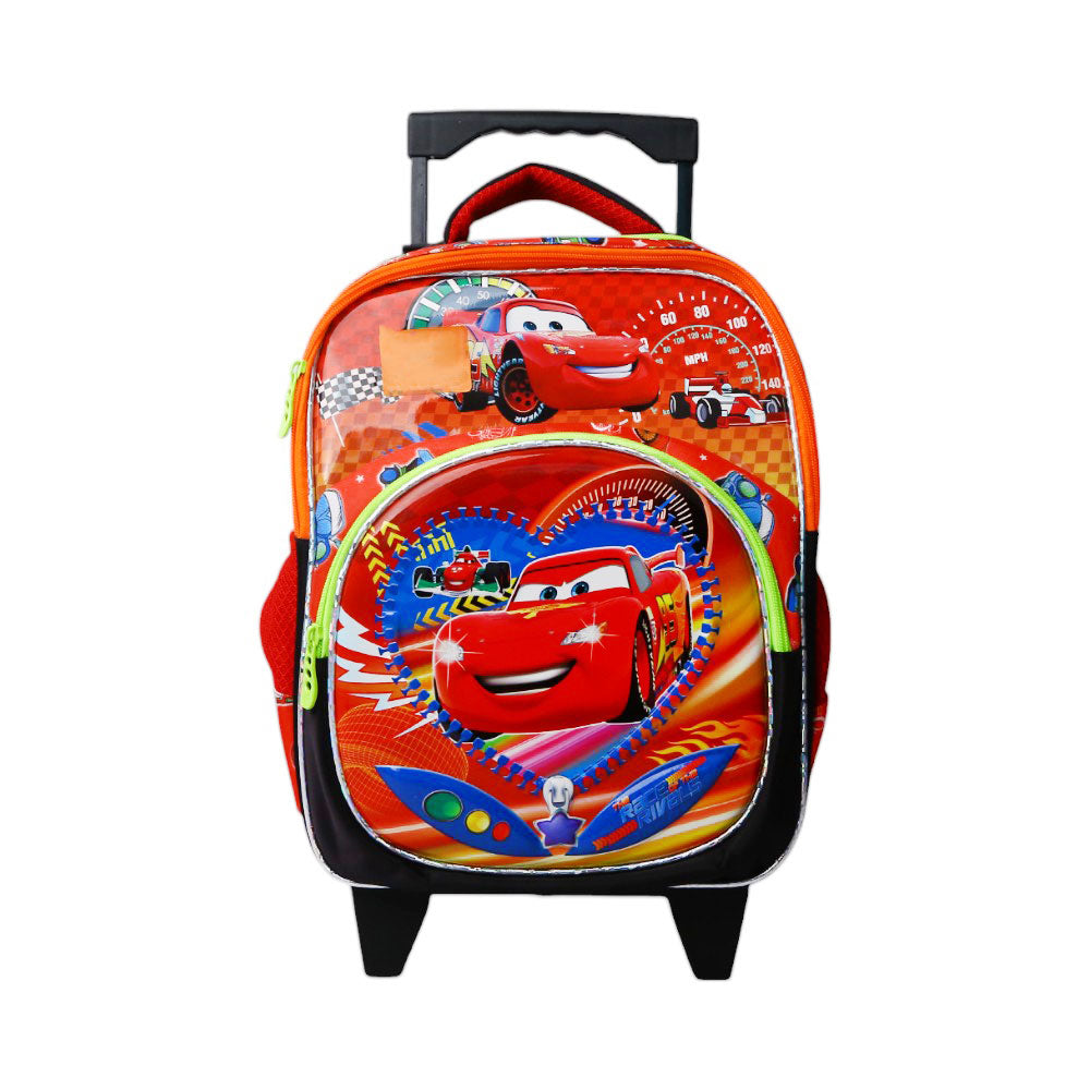2308 SCHOOL TROLLEY BAG CARS 14INCH Default Title - MamasJan Toys