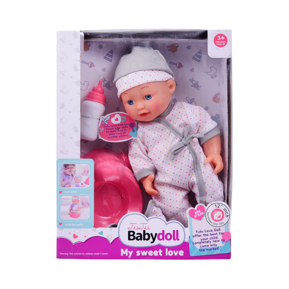 6812D JUJU BABY DOLL 12INCH Default Title - MamasJan Toys