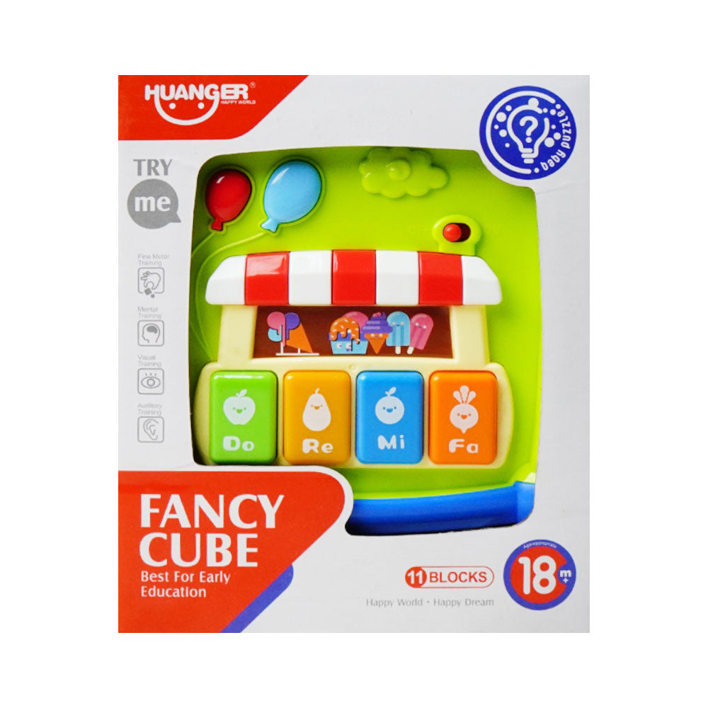 HE0520 MUSICAL FANCY CUBE Default Title - MamasJan Toys
