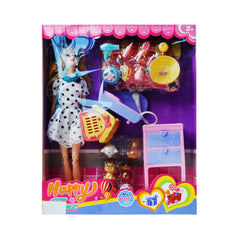 8002A HAPPY TIME DOLL W-CABINET Default Title - MamasJan Toys