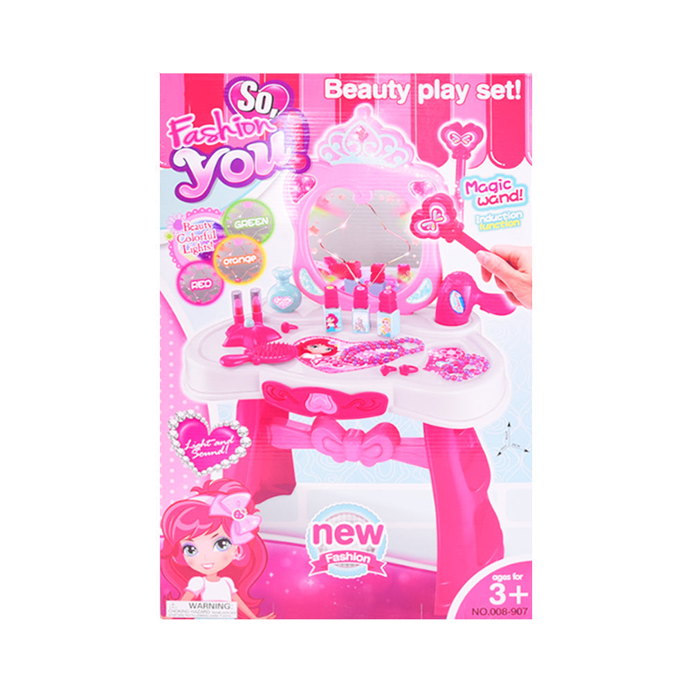 008-907 FASHION BEAUTY PLAY SET 21PCS Default Title - MamasJan Toys