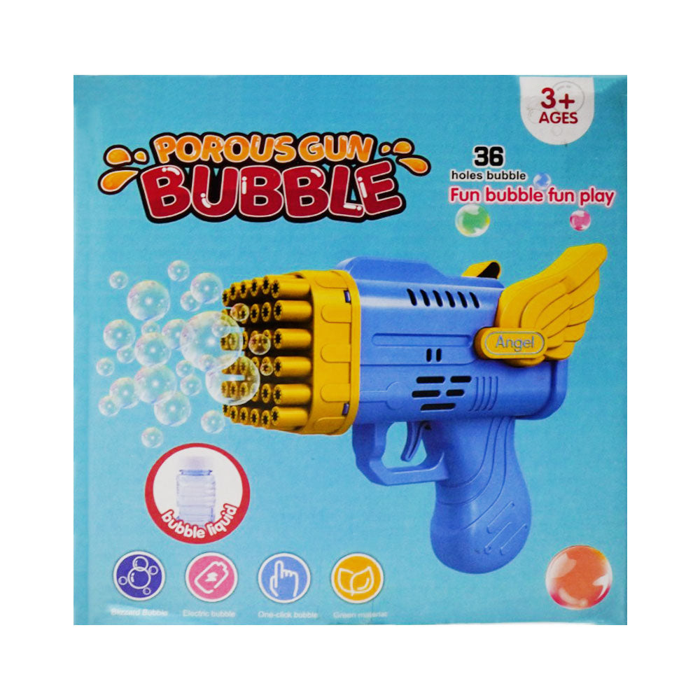 456-10 BUBBLE BLASTER GUN 42 HOLES Default Title - MamasJan Toys