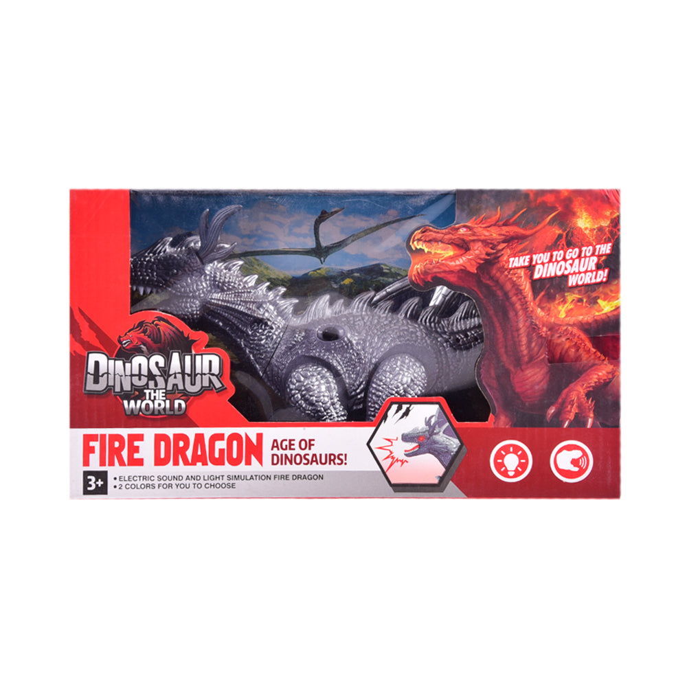 688-2 MUSICAL DINOSAUR FIRE DRAGON Default Title - MamasJan Toys