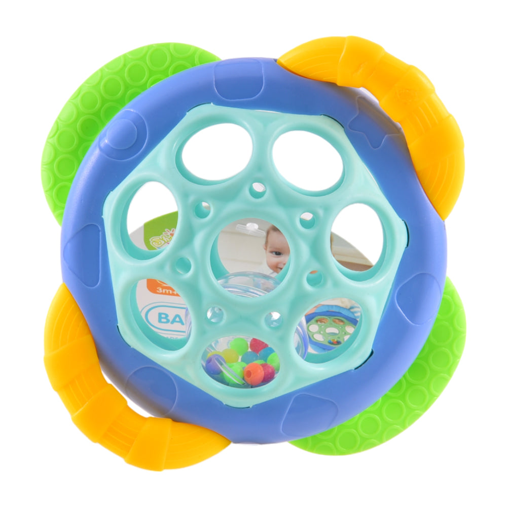 8106B BABY RATTLE BELL Default Title - MamasJan Toys