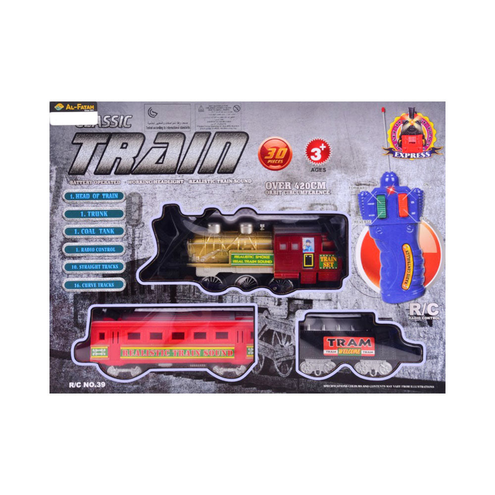 39 CLASSIC TRAIN SET 30PCS Default Title - MamasJan Toys