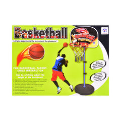 67801 BASKETBALL W-STAND Default Title - MamasJan Toys