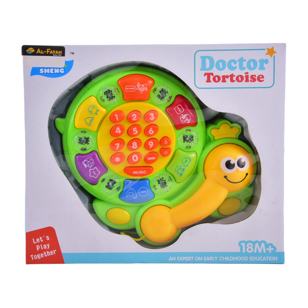 867 MUSICAL DOCTOR TORTOISE PHONE Default Title - MamasJan Toys