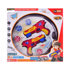 099-72 ALLOY BATTLE GYRO 2PC GUN SET Default Title - MamasJan Toys