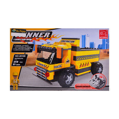 20109 WINNER CUNSTRUCTION TRUCK BLOCKS 219PCS IR Default Title - MamasJan Toys