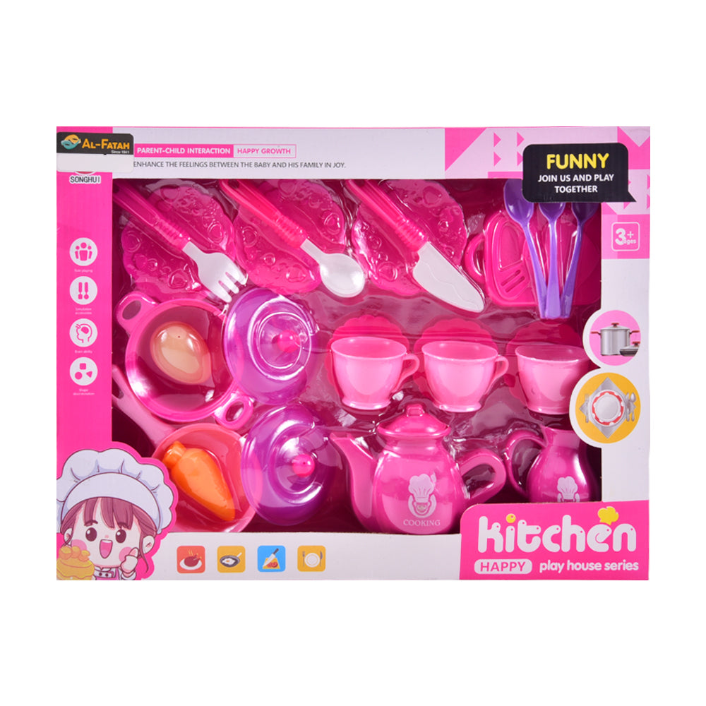 212-H FUNNY KITCHEN PLAY SET IR Default Title - MamasJan Toys