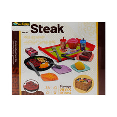 XJ555 STEAK PLAY SET IR Default Title - MamasJan Toys