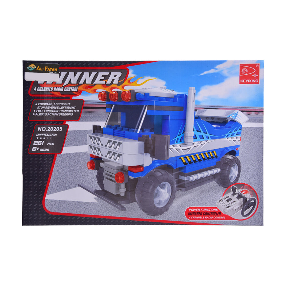 20205 WINNER TRUCK BLOCKS SET 261PCS IR Default Title - MamasJan Toys