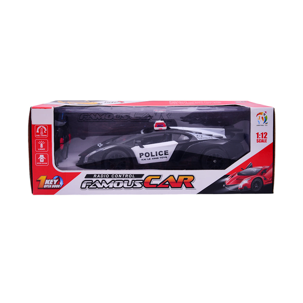 5009EC POLICE CAR LAMBORGHINI R/C IR Default Title - MamasJan Toys