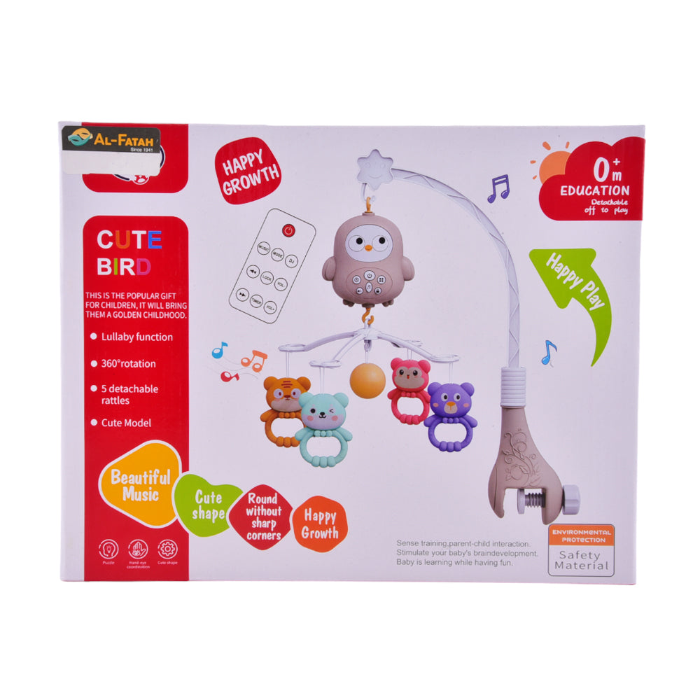 368-26 CUTE BIRD PLAY GYM IR Default Title - MamasJan Toys