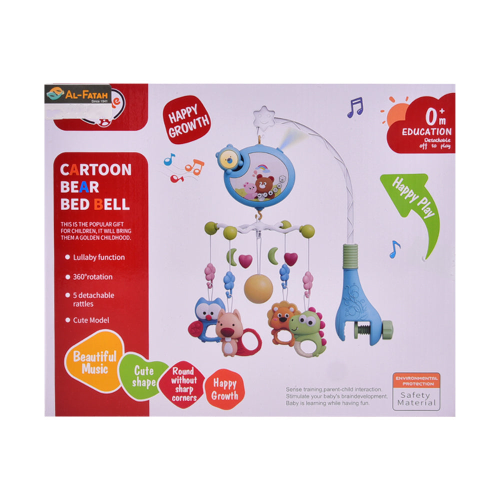 368-10 CARTOON BEAR PLAY GYM IR Default Title - MamasJan Toys