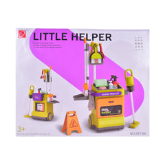 667-64 LITTLE HELPER CLEANING TROLLEY IR Default Title - MamasJan Toys