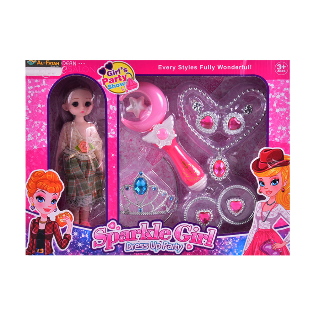 BR167 SPARKLE GIRL BEAUTY SET IR Default Title - MamasJan Toys