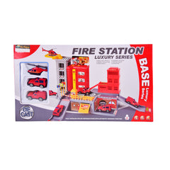 92814 FIRE STATION PARKING SET IR Default Title - MamasJan Toys