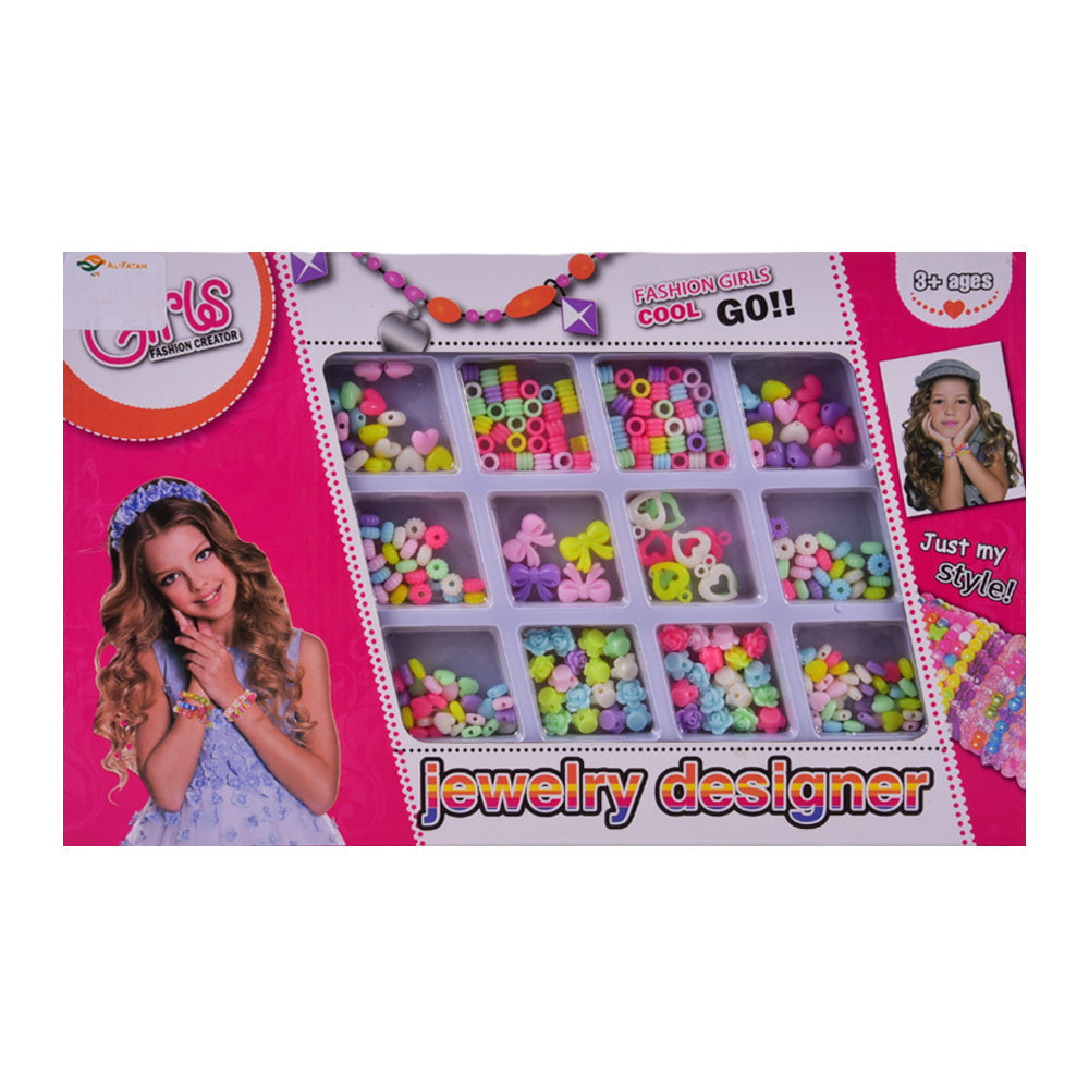 6869-63A JEWELRY DESIGNER BEADS SET Default Title - MamasJan Toys