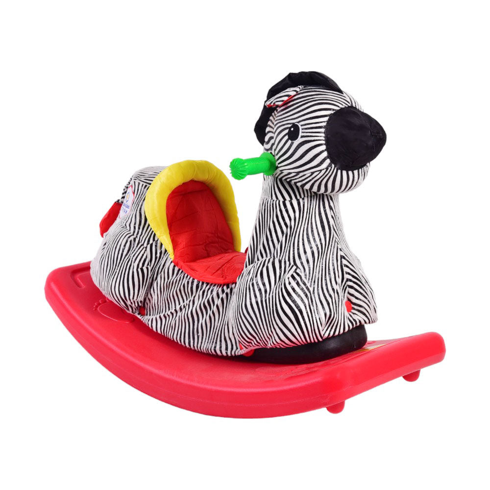 BABY ROCKING ZEBRA PLASTIC BODY YT21137-8 IR Default Title - MamasJan Toys