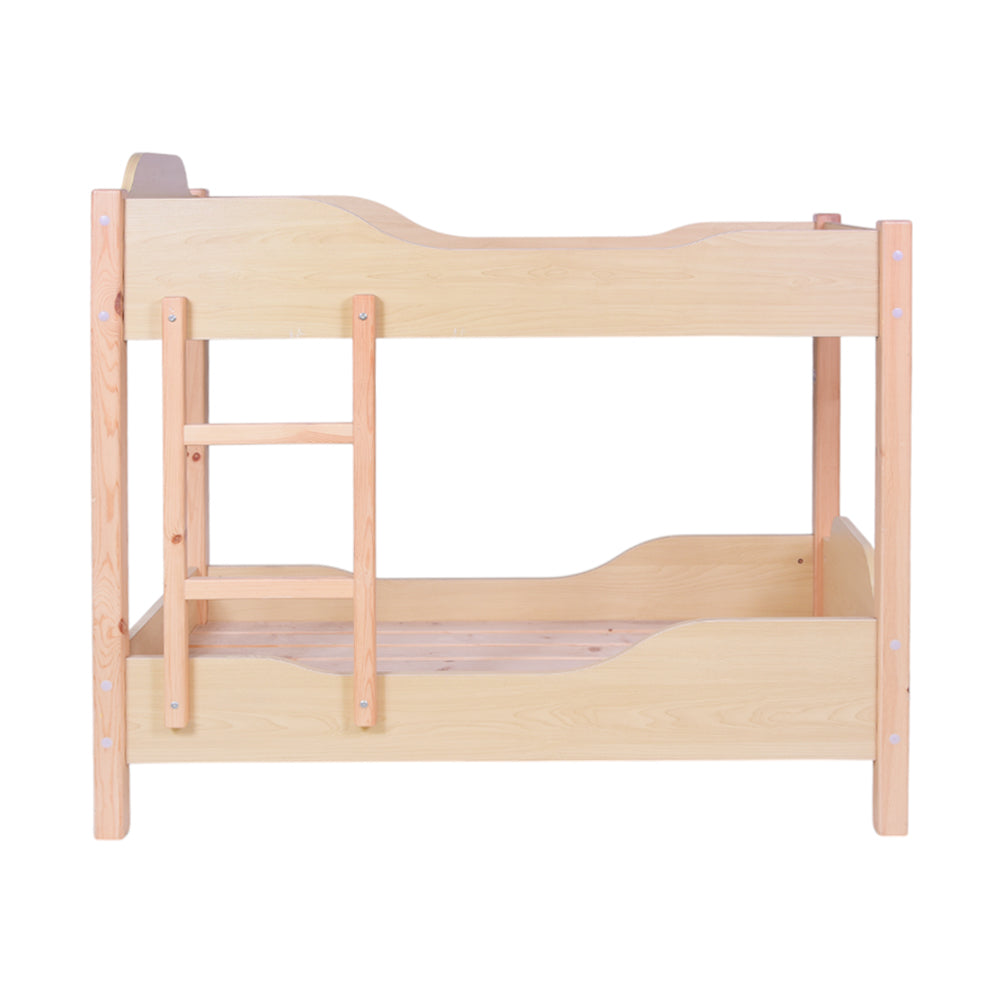 BABY WOODEN BUNK BED YT21338-2 IR Default Title - MamasJan Toys
