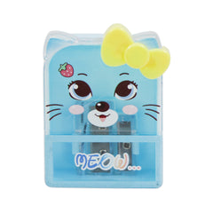 5857 FANCY PENCIL SHARPNER CAT Default Title - MamasJan Toys