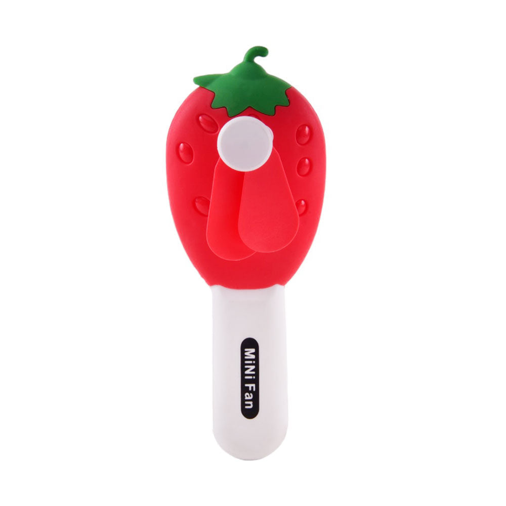 1188-12 HAND FAN STRAWBERRY Default Title - MamasJan Toys