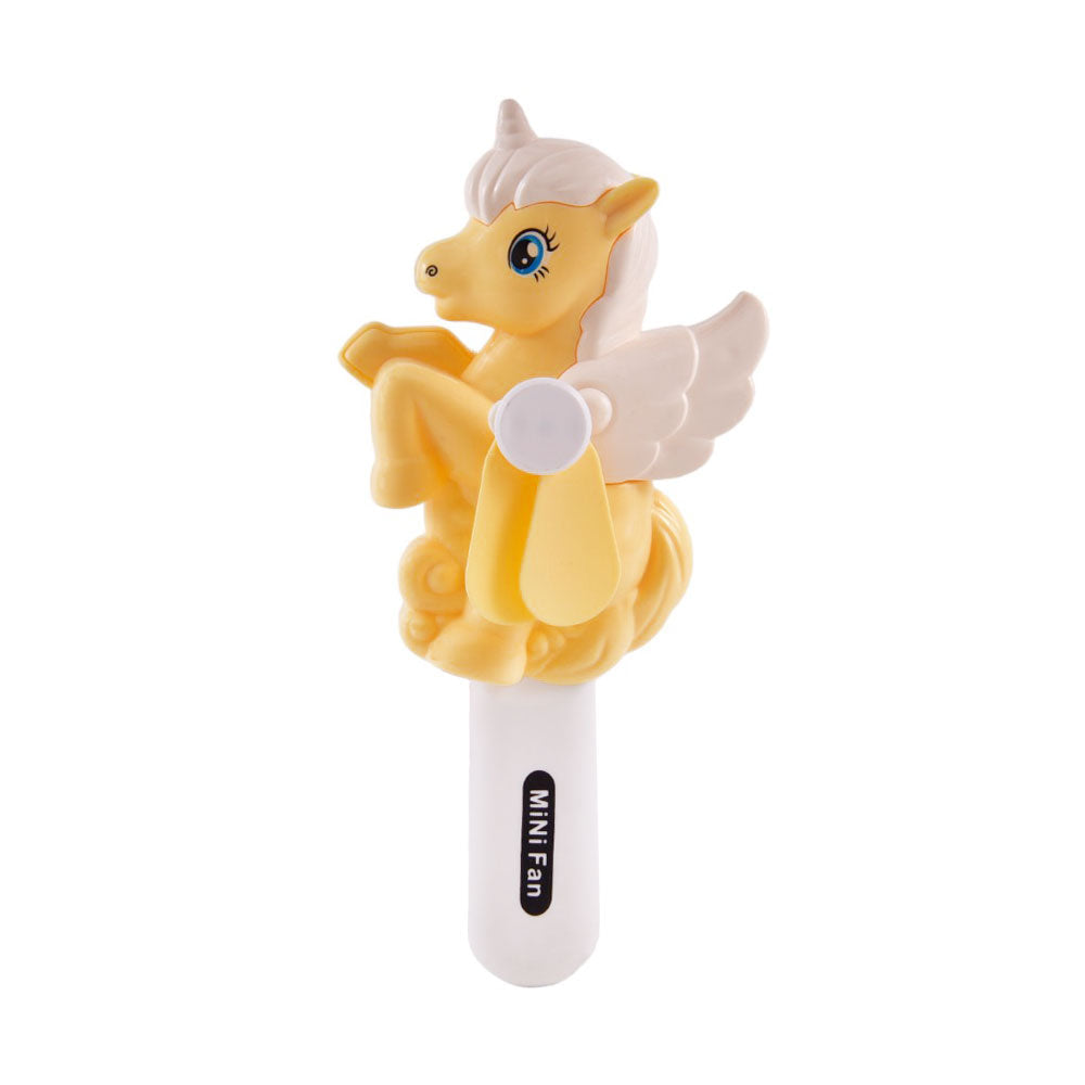 1188-13 HAND FAN UNICORN Default Title - MamasJan Toys
