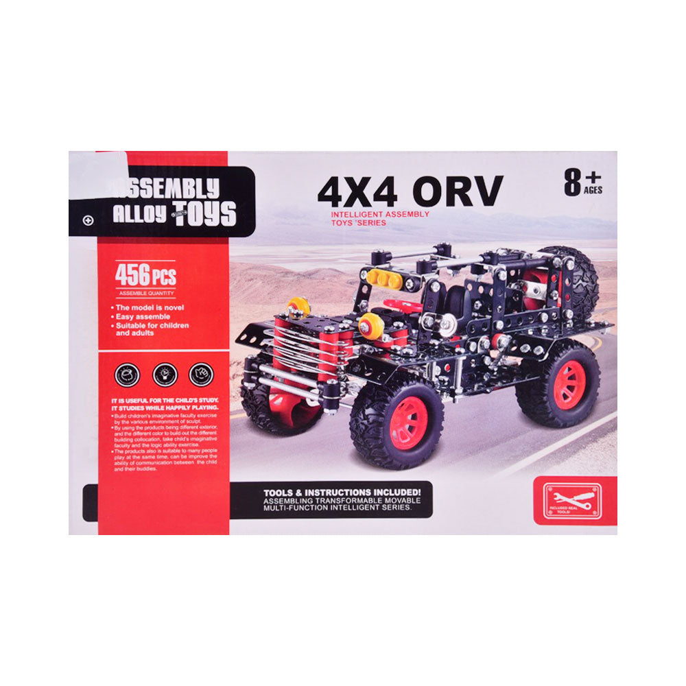 523 DIY JEEP BLOCK SET 456PCS Default Title - MamasJan Toys