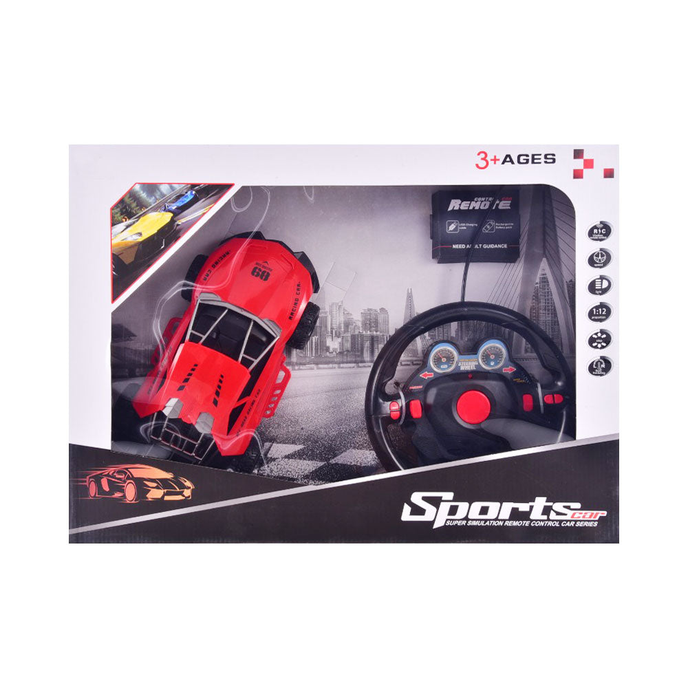 2245-1 SPORTS CAR W-STERING ORANGE R/C Default Title - MamasJan Toys