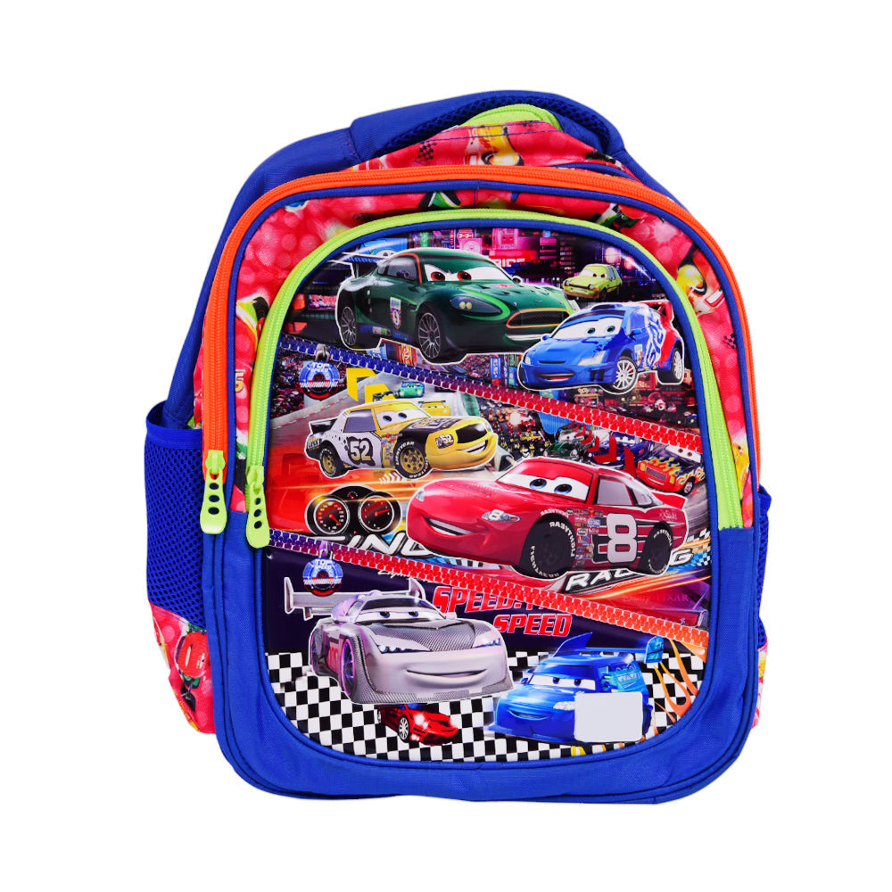 7832 SCHOOL BAG PACK CARS 14INCH Default Title - MamasJan Toys