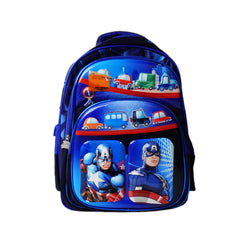 1886 SCHOOL BAG PACK CAPTAN AMERICA 17INCH Default Title - MamasJan Toys