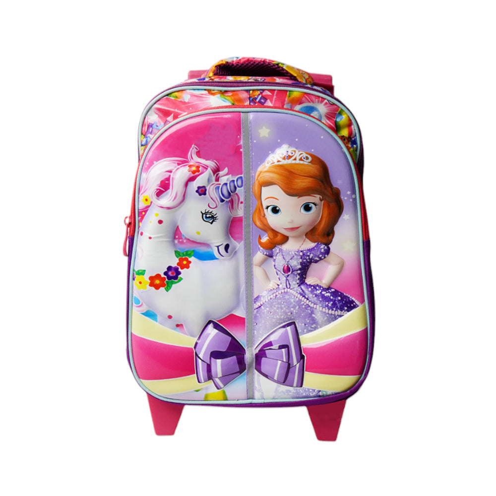 7832 SCHOOL TROLLEY BAG SOFIA&UNICORN 14INCH Default Title - MamasJan Toys