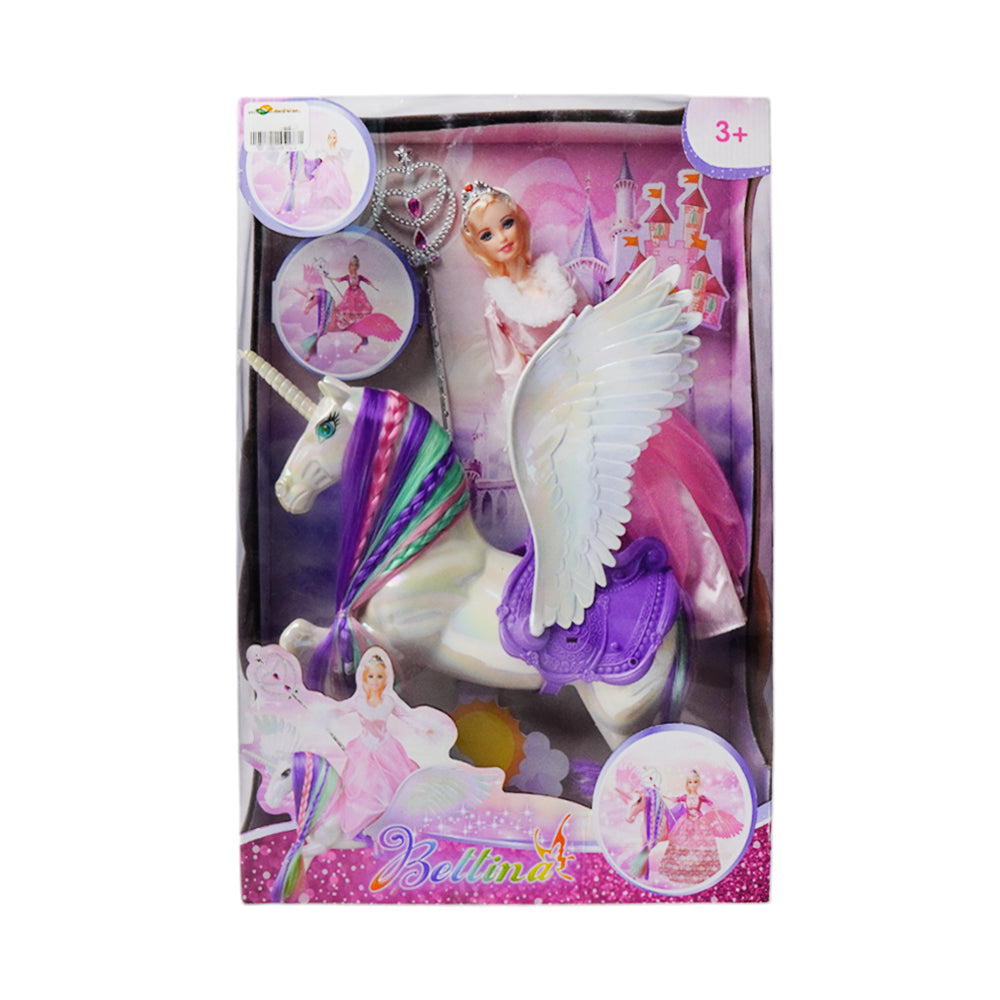 68178 WINGS HORSE W-DOLL Default Title - MamasJan Toys