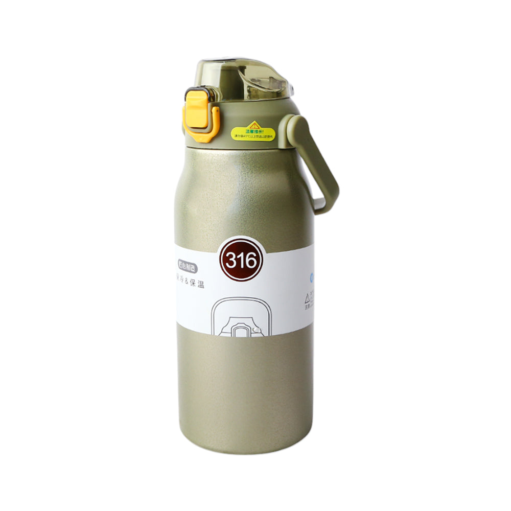1610-14 SS VUCCUM CUP WATER BOTTLE 1300ML Default Title - MamasJan Toys