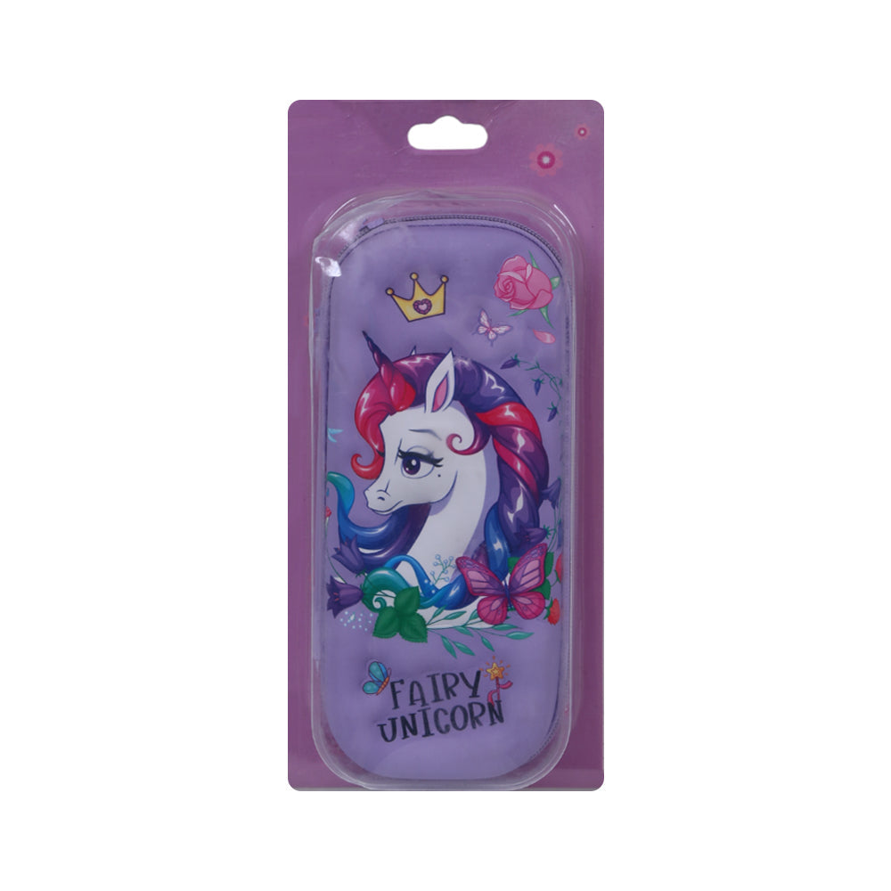 6674 PENCIL POUCH FAIRY UNICORN Default Title - MamasJan Toys