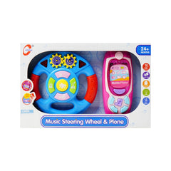 1035 MUSICAL STEERING & MOBILE Default Title - MamasJan Toys
