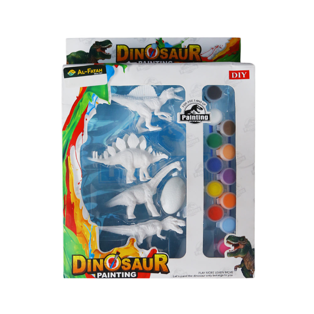 2429-37 DIY DINOSAUR PAINTING Default Title - MamasJan Toys