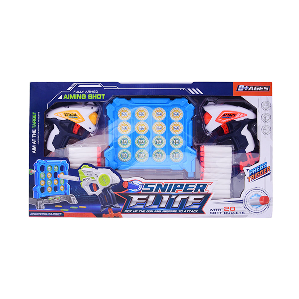 9006B-1 EVA SHOOT 2 GUN SET Default Title - MamasJan Toys