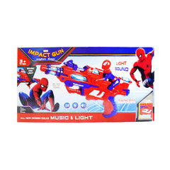 6696 MUSICAL SPIDER-MAN GUN Default Title - MamasJan Toys