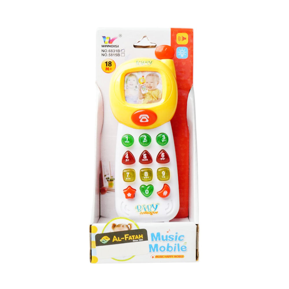 6831B MUSICAL MOBILE PHONE Default Title - MamasJan Toys