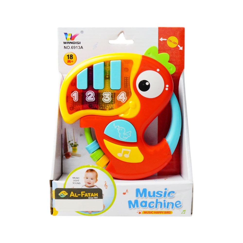 6913A MUSICAL PARROT PIANO Default Title - MamasJan Toys