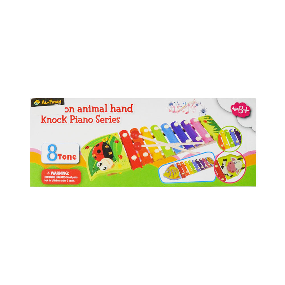 9969-2 WOODEN ANIMAL PIANO Default Title - MamasJan Toys