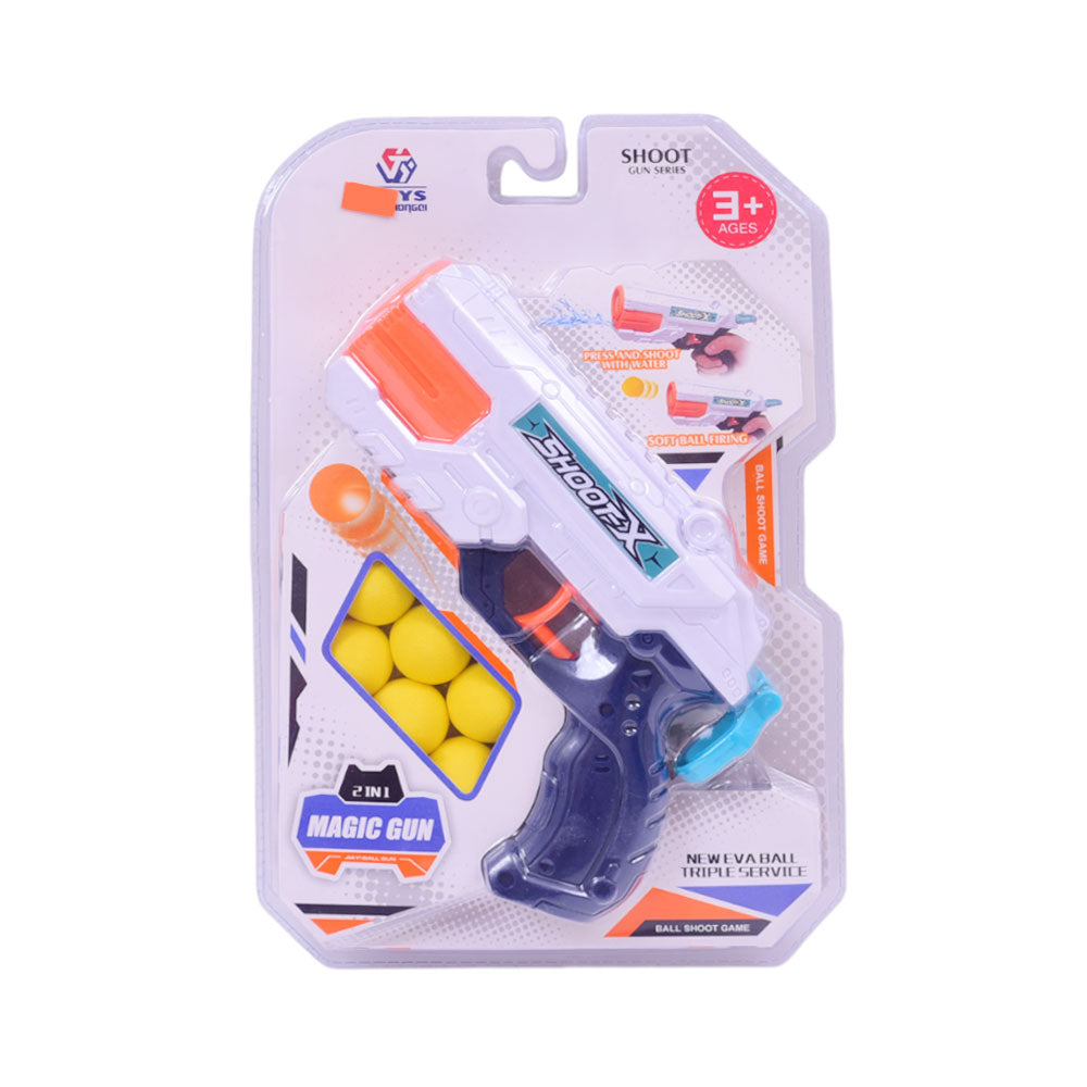 648-32 SOFT DOT GUN SET 2 IN 1 Default Title - MamasJan Toys